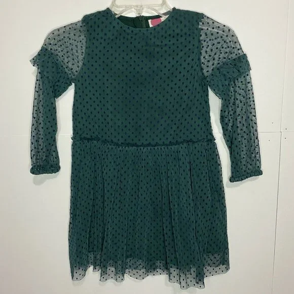 slim fit dress slacks Mini Boden Kids' Embroidered Tulle Dress in Pale Sweet Pea Purple at Nordstrom, Size 2-3Y main image 1